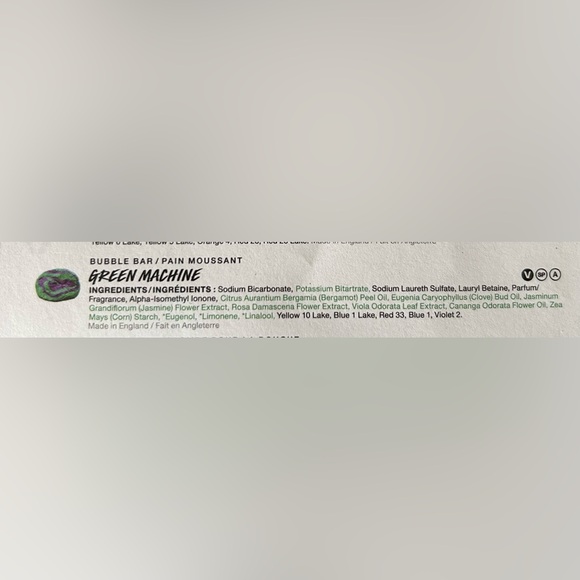 LUSH COSMETICS JULY 2024 KITCHEN BOX EXCLUSIVE GREEN MACHINE BUBBLE BAR - Picture 6 of 7